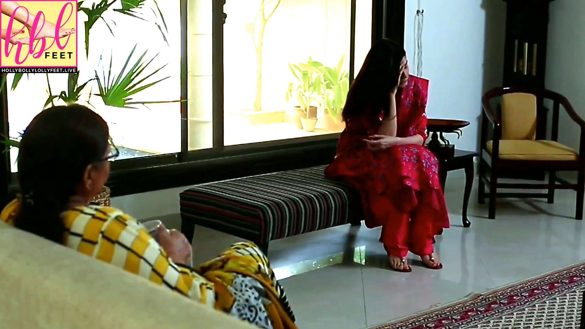 Mahnoor Baloch Feet Soles