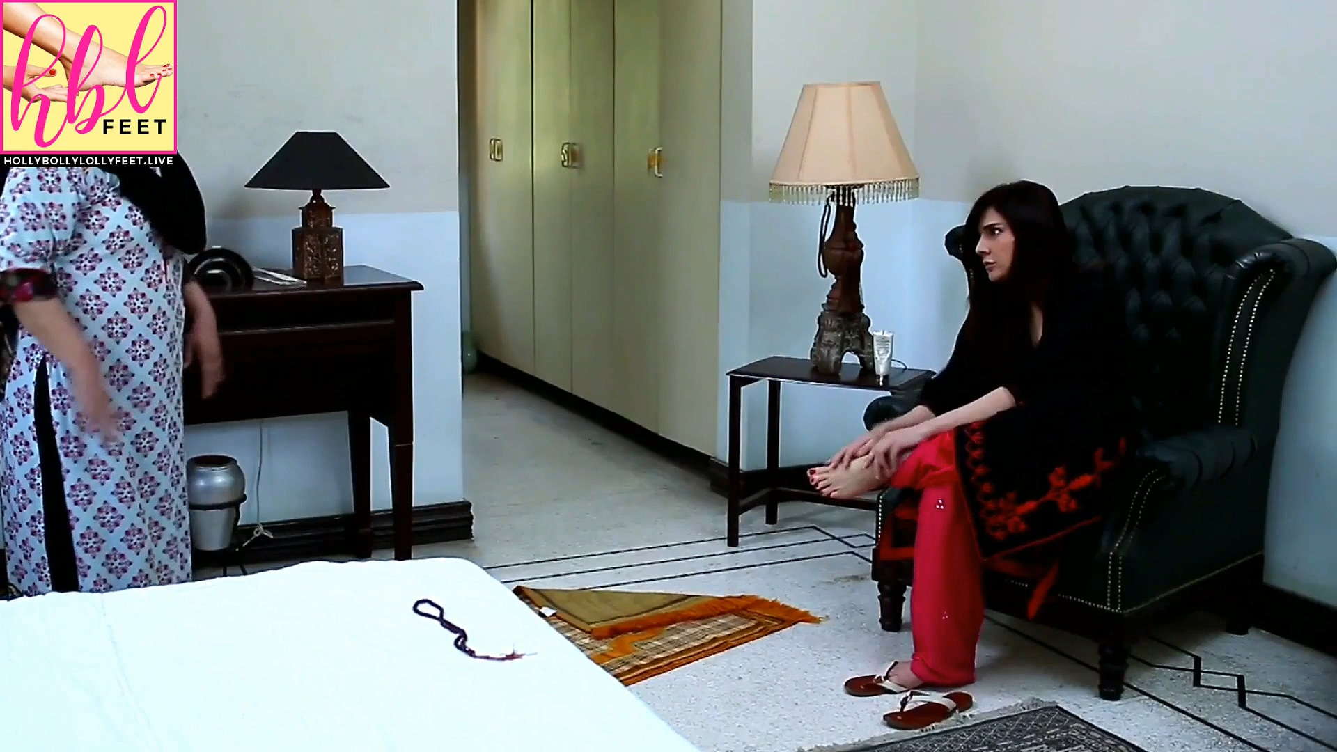 Mahnoor Baloch Feet Soles